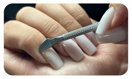 dłutko kopytko do paznokci skórek precyzyjne wysokiej jakośći stal nierdzewna stainless steel