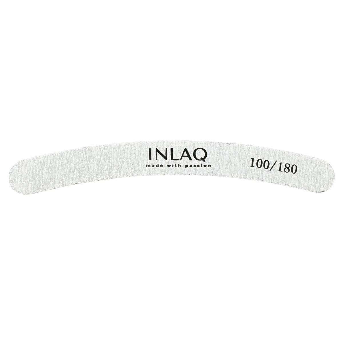 INLAQ Nagelfeile Banane 100/180, Packung à 25 Stk