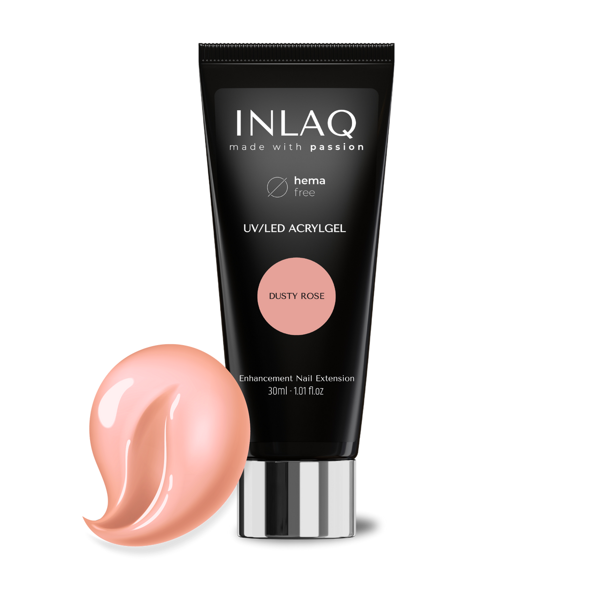 INLAQ Akrylożel Dusty Rose 30ml