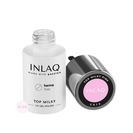 INLAQ Top Milky No Wipe Pink 6 ml