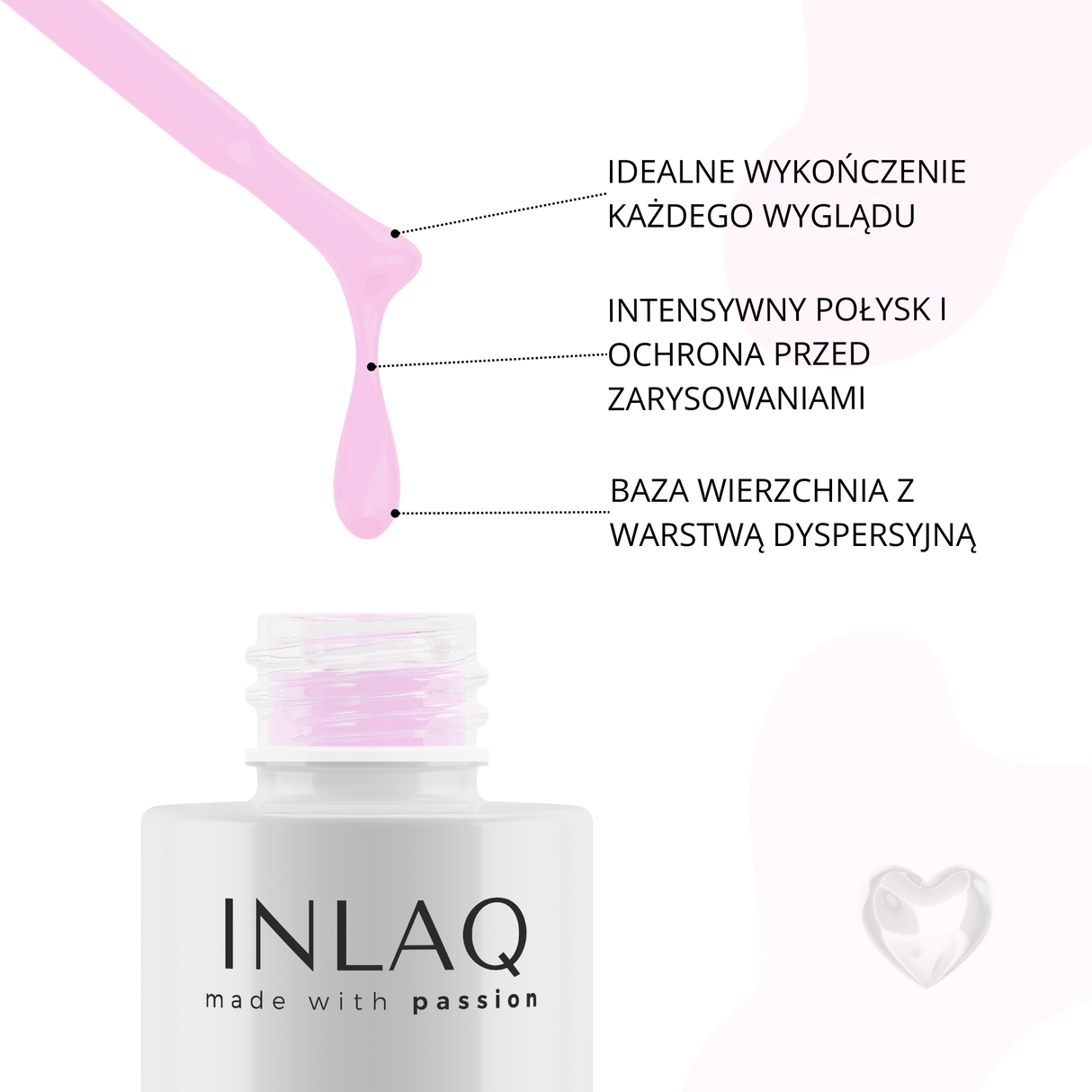 INLAQ Milk Top Milky Pink 6ml