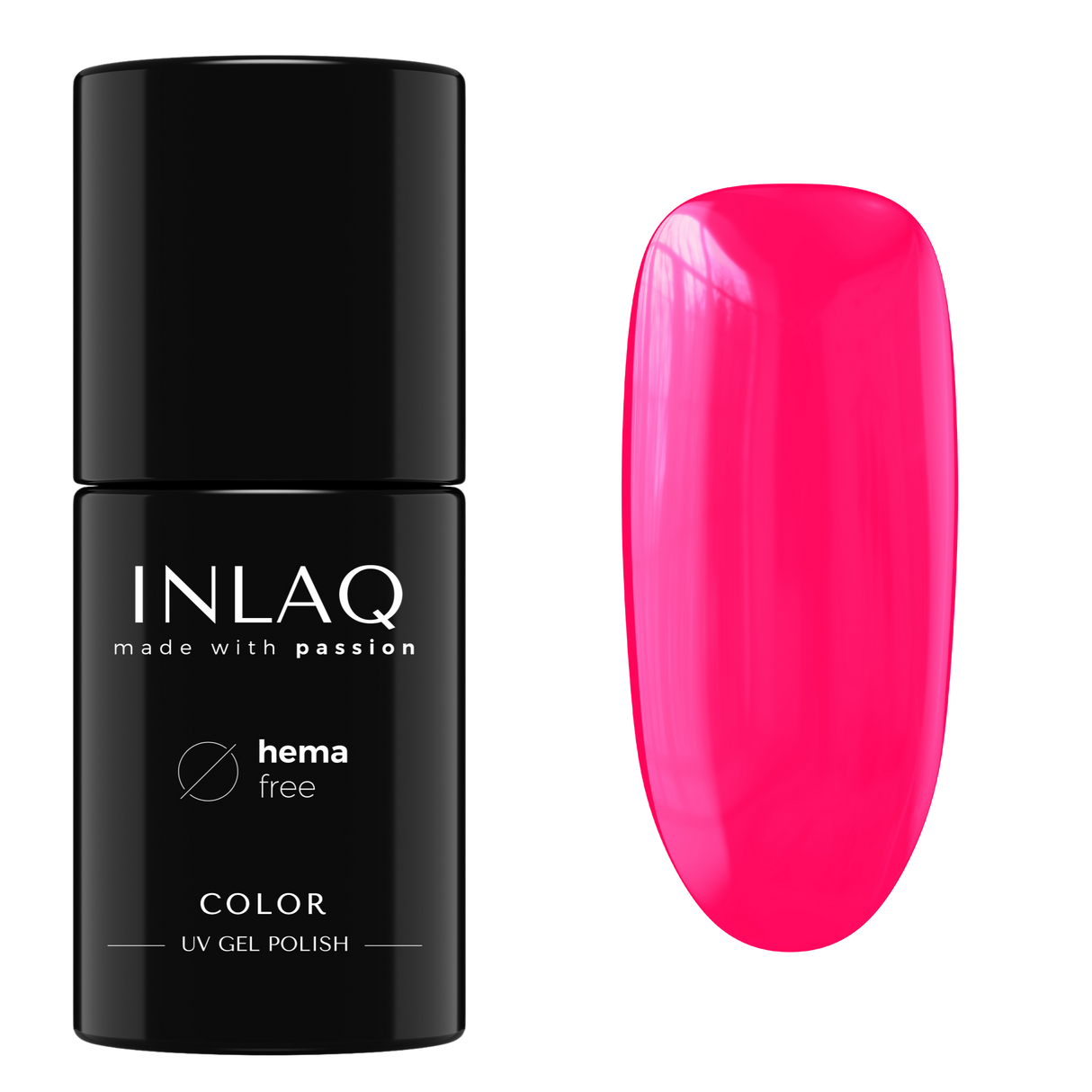 INLAQ Hybrid Nail Polish Tropical Pink 6ml