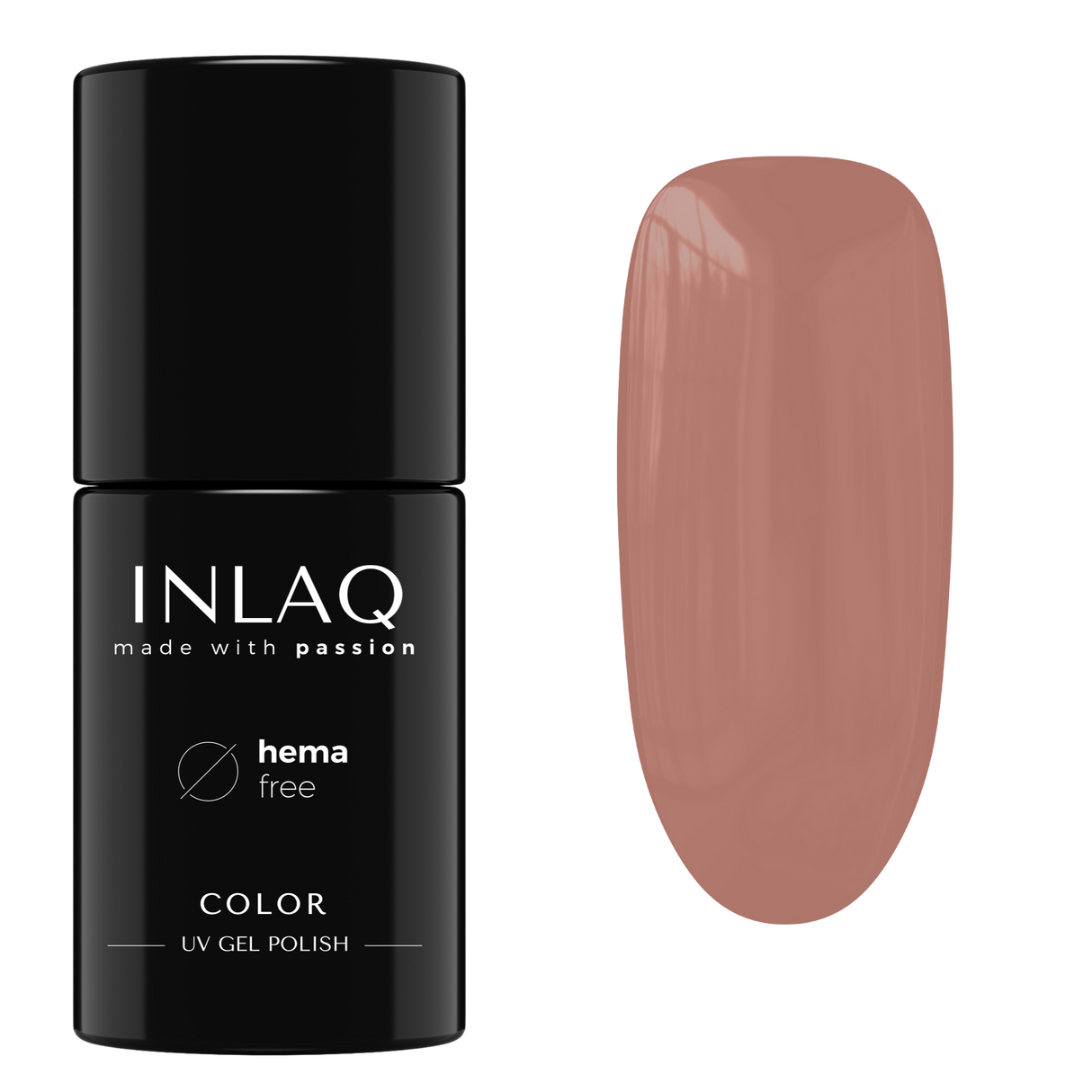 INLAQ Nude Hybrid Nail Polish 6ml