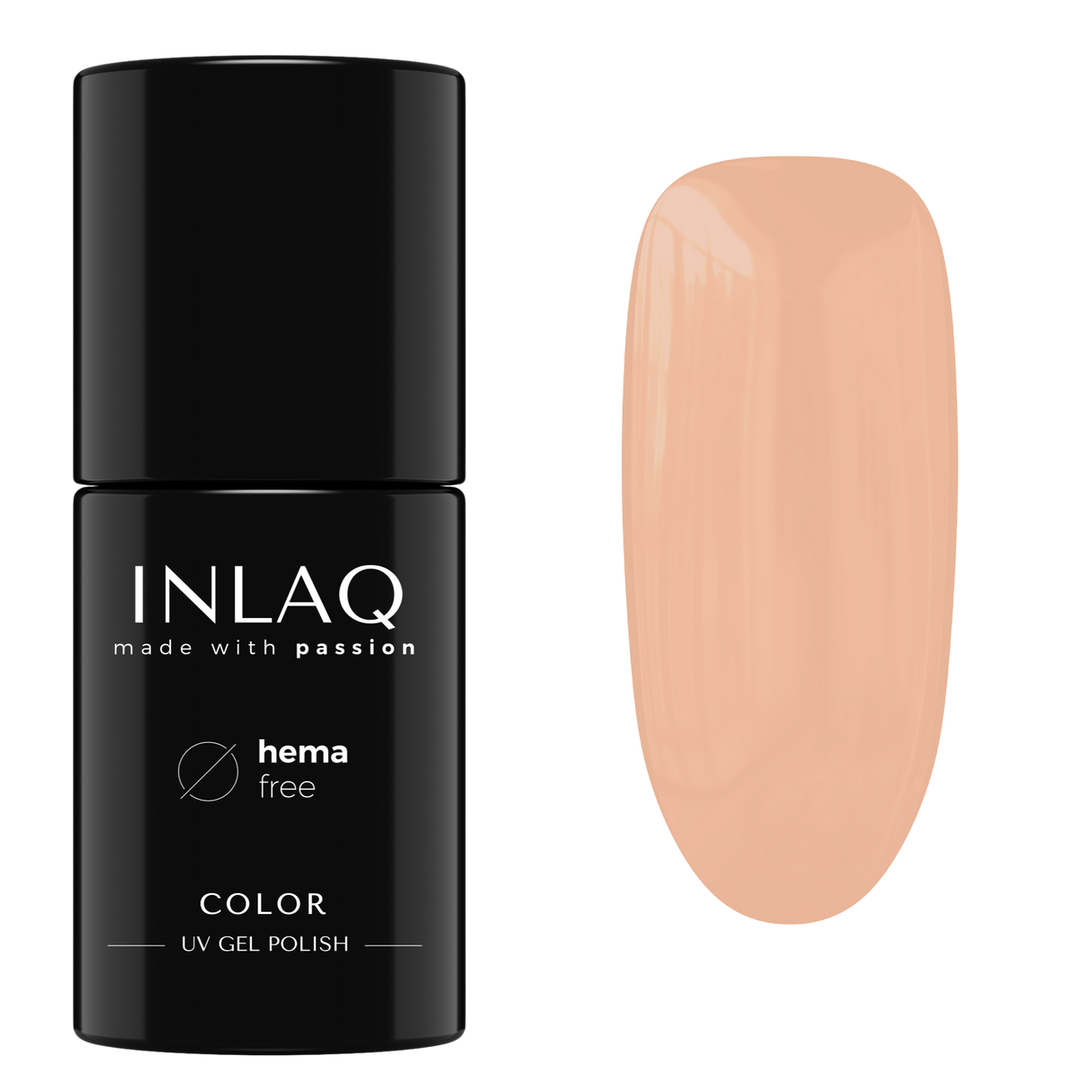 INLAQ French Peachy Pink Hybrid Nagellack 6 ml