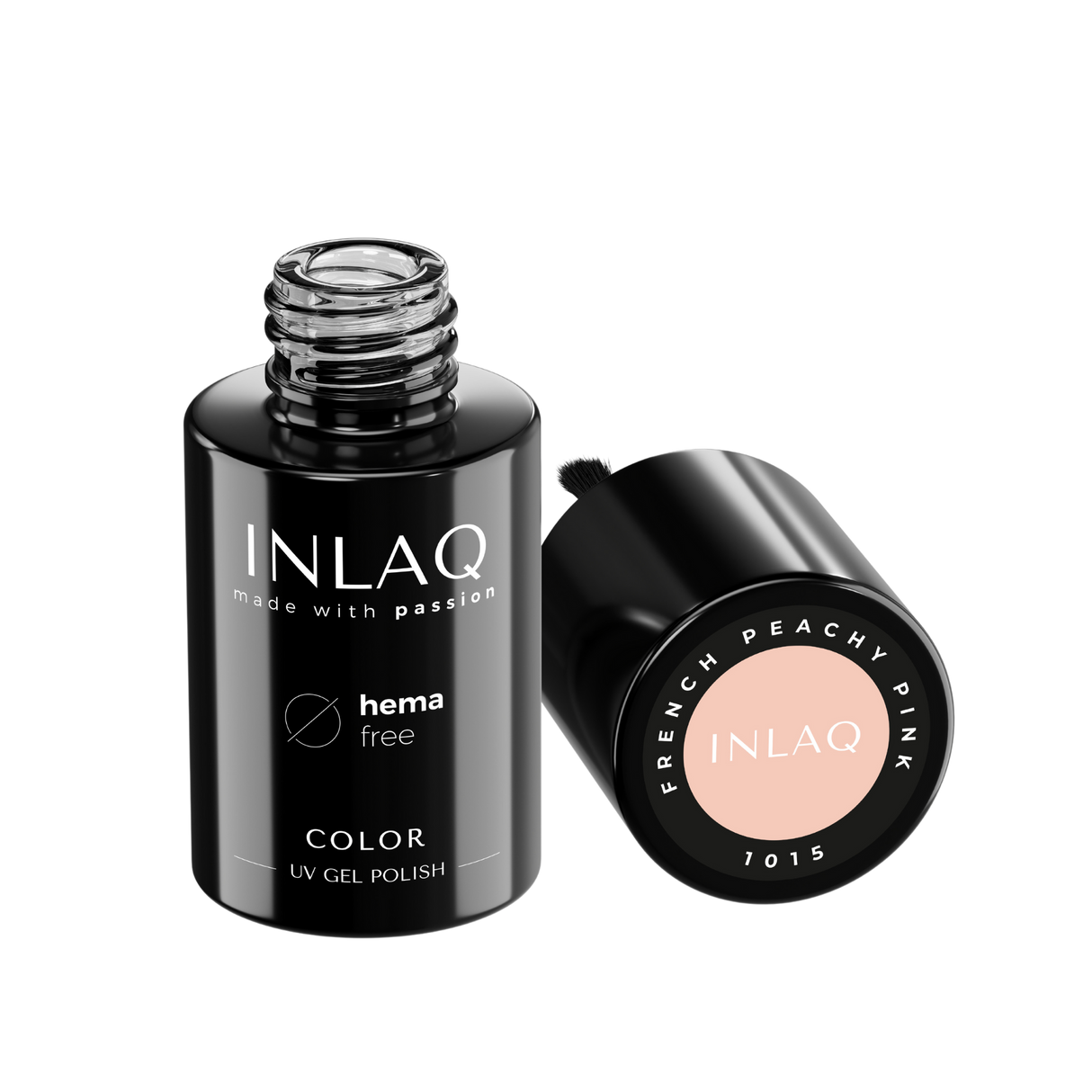 INLAQ French Peachy Pink Hybrid Nagellack 6 ml