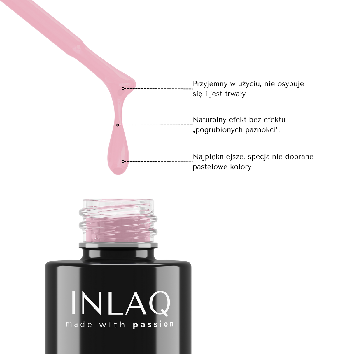 INLAQ Lavender Garden Hybrid Varnish 6ml