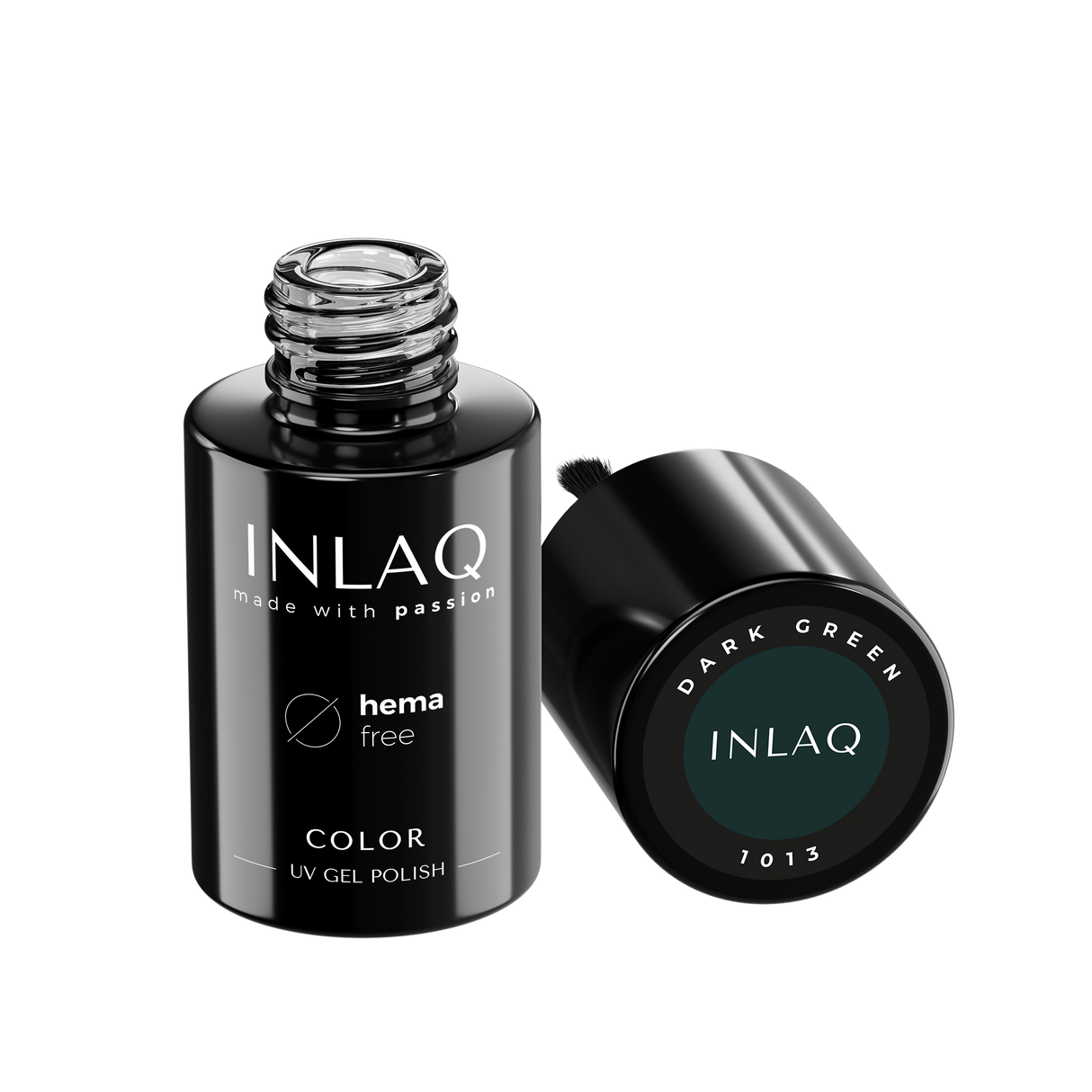 INLAQ Dark Green Hybrid Varnish 6ml