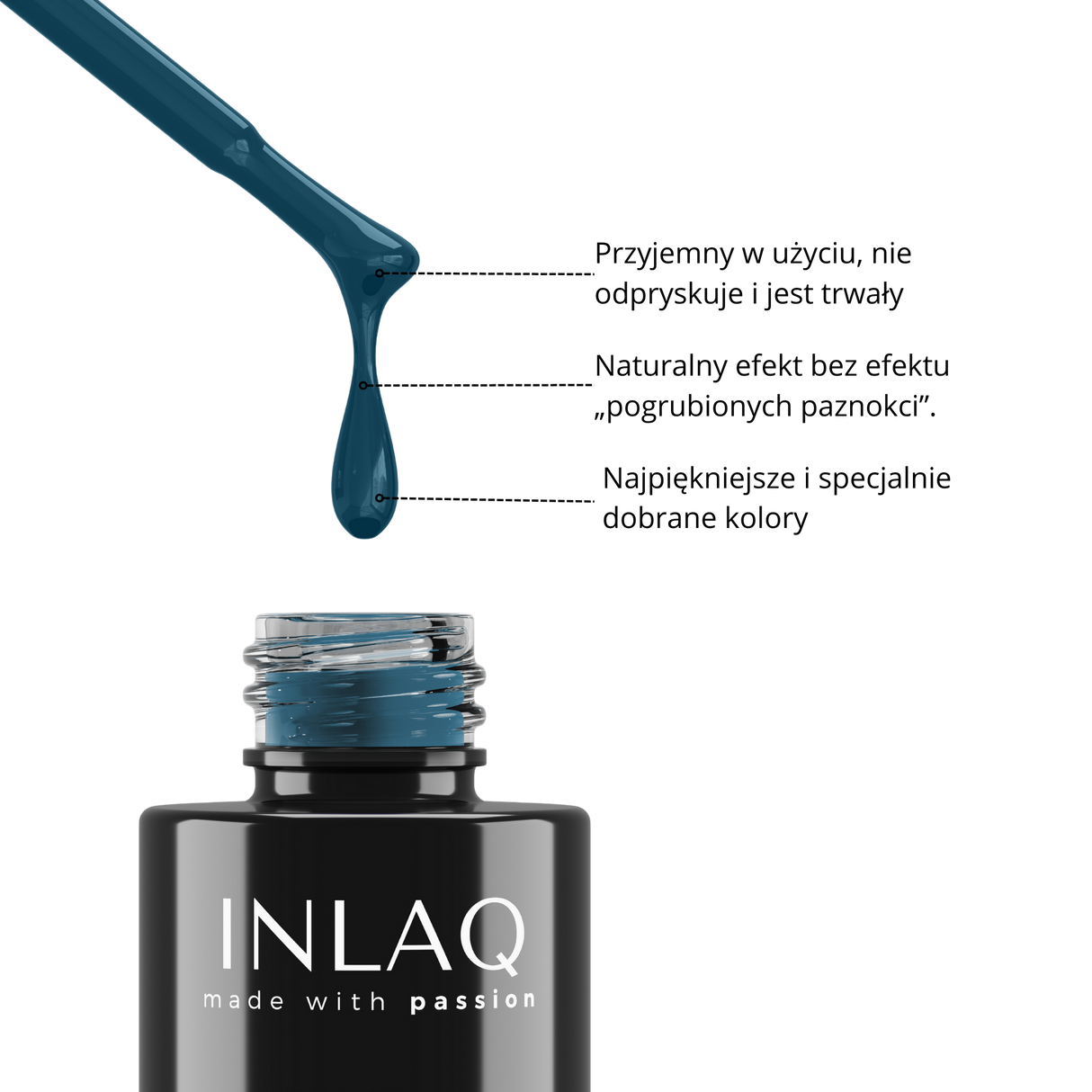 INLAQ Proud Peacock Hybrid Nagellack 6 ml