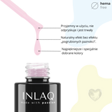 INLAQ Hybrid Nail Polish Baby Pink 6ml