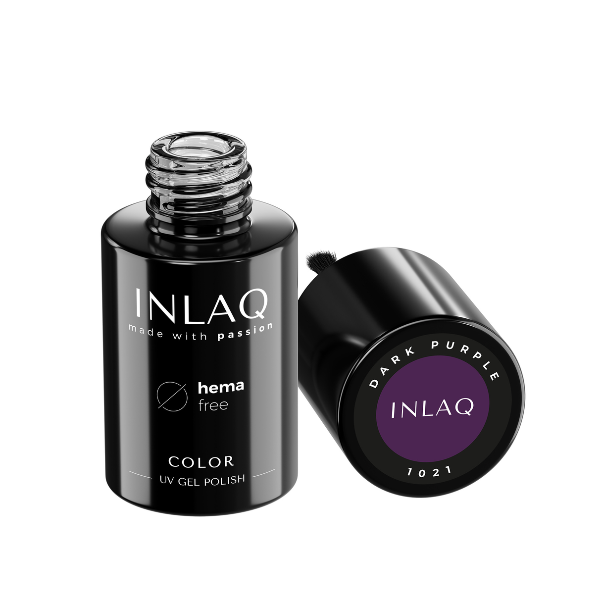 INLAQ Hybrid Varnish Dark Purple 6ml