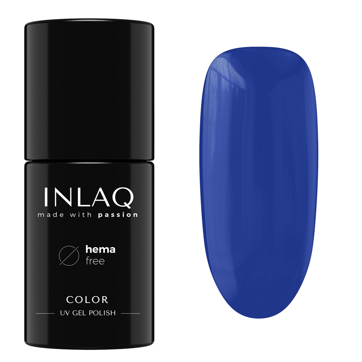 INLAQ Marineblauer Hybrid-Nagellack 6 ml