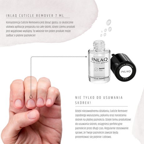 INLAQ Nagelhautentferner Nagelhautweichmacher 7 ml