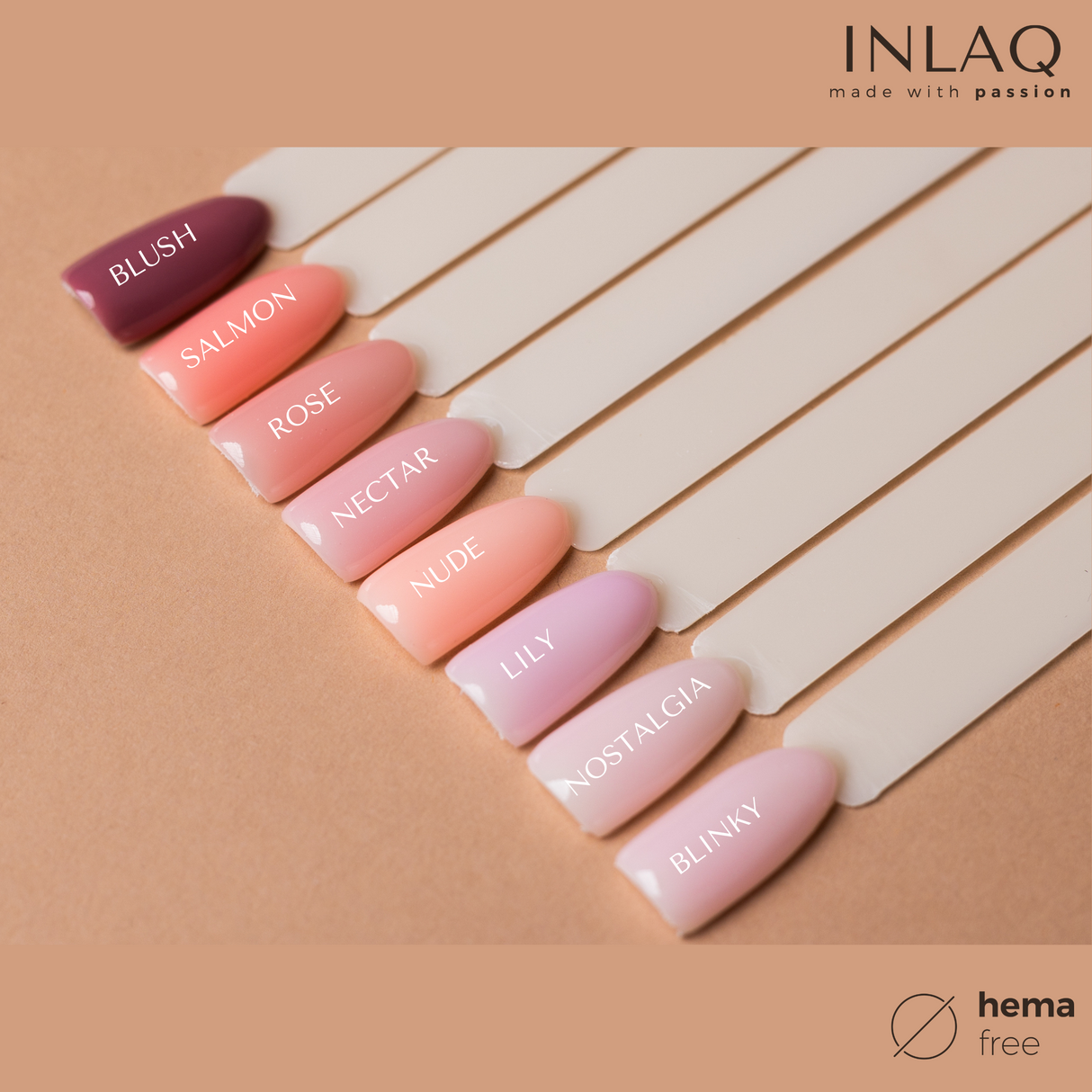 INLAQ Rubber Base 2in1 Cover Nude 6ml