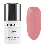 INLAQ Rubber Base 2in1 Cover Rose 6ml