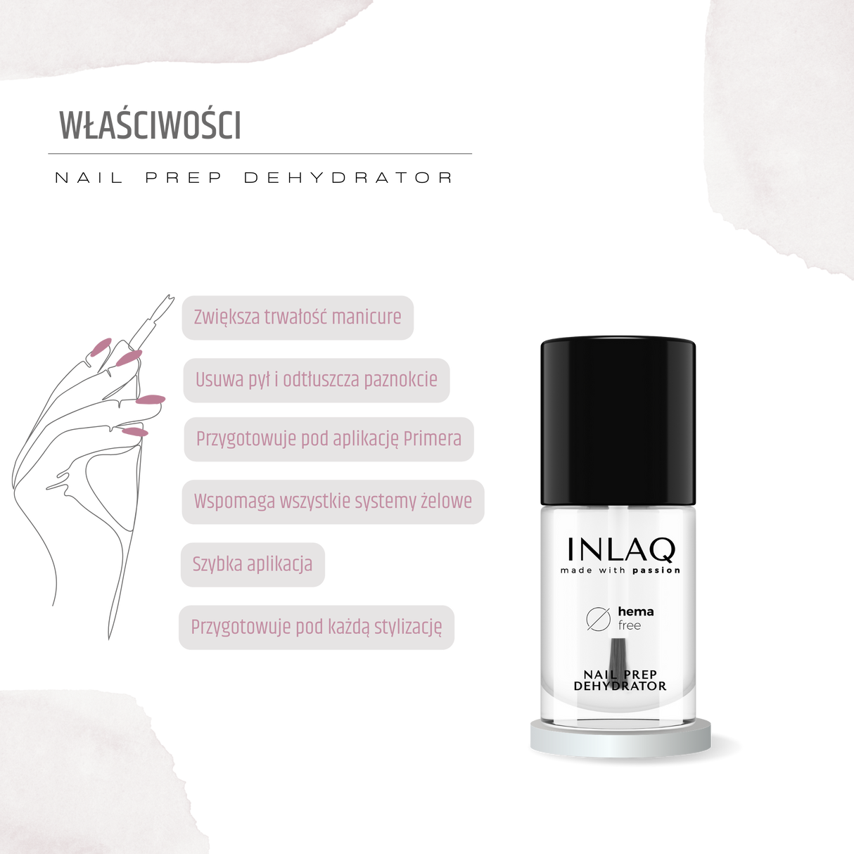 INLAQ Nail Prep Dehydrator 7ml