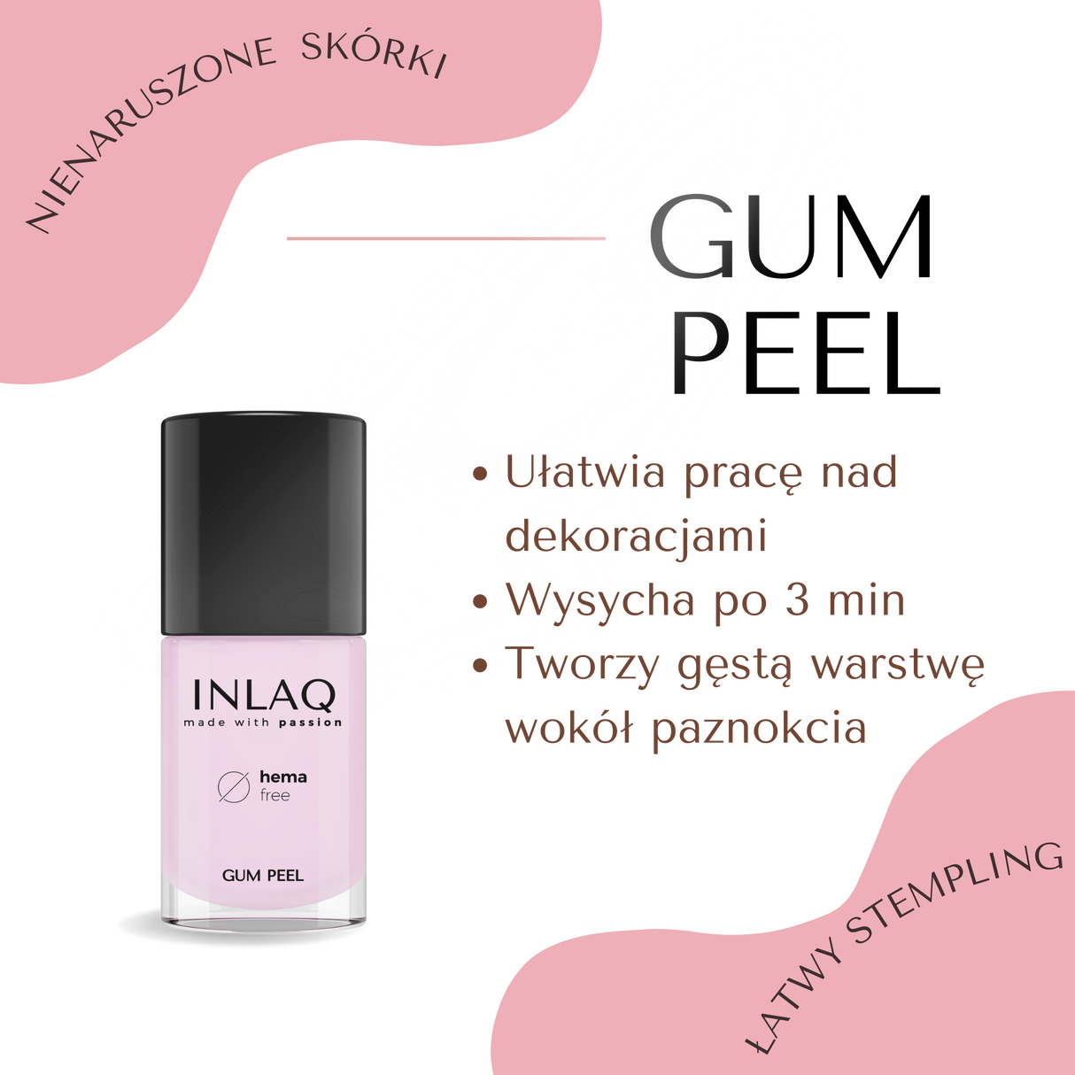 INLAQ Gum Peel Nagelhautschutzgummi 7 ml