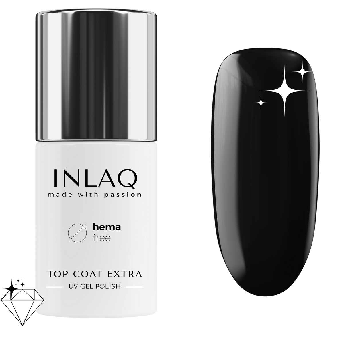 INLAQ Top Hybrid Extra No Wipe Shine 6 ml