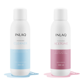 INLAQ SET CLEANER DEGREASER + ACETONE REMOVER 2x500ml 