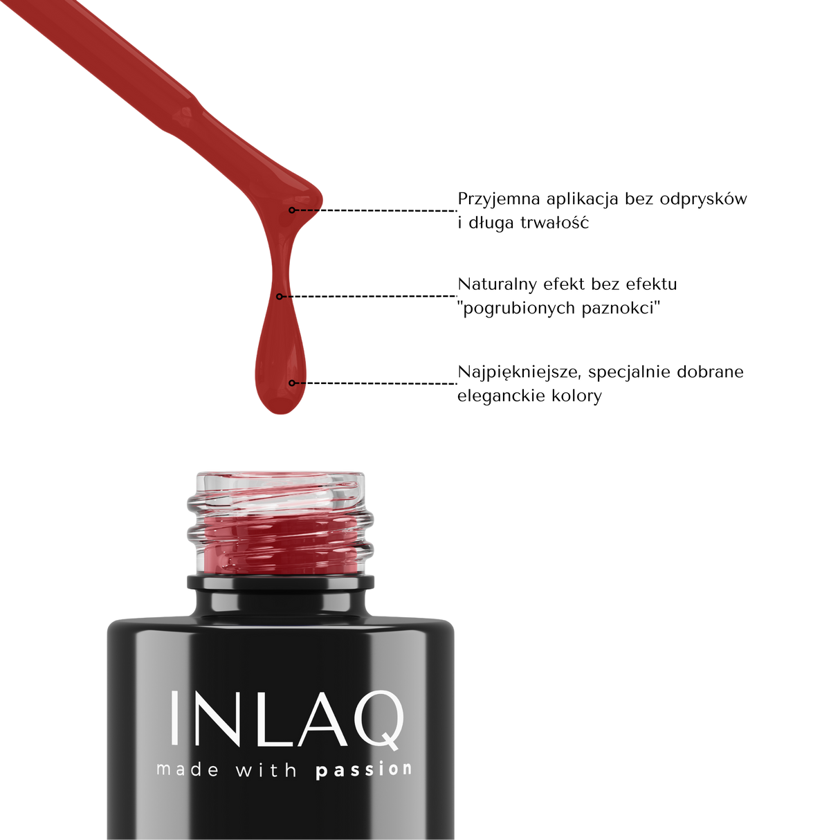 INLAQ Tamarillo Hybrid Nagellack 6 ml