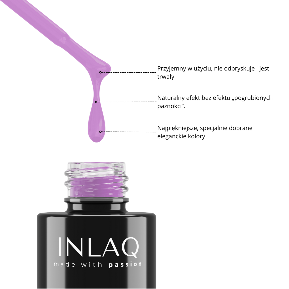 INLAQ East Side Hybrid Nagellack 6 ml