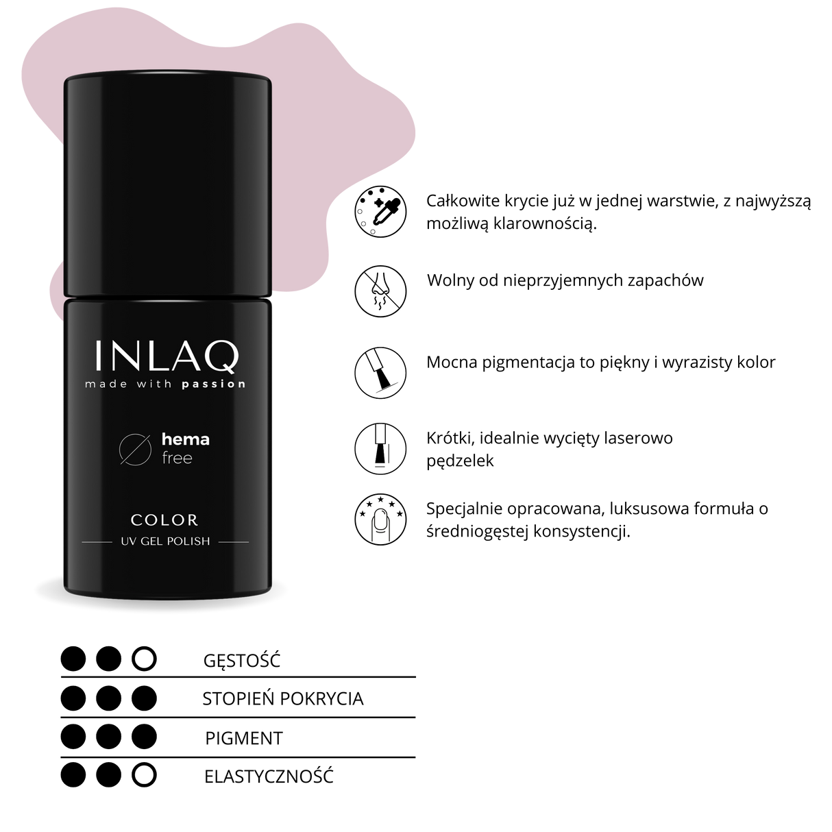 INLAQ French Lavender Hybrid Nagellack 6 ml