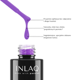 INLAQ Lakier Hybrydowy  Violet Eggplant 6ml