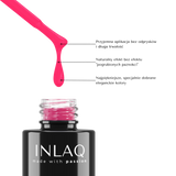 INLAQ Lakier Hybrydowy  Power Pink 6ml