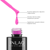 INLAQ Lakier Hybrydowy  Hot Pink 6ml