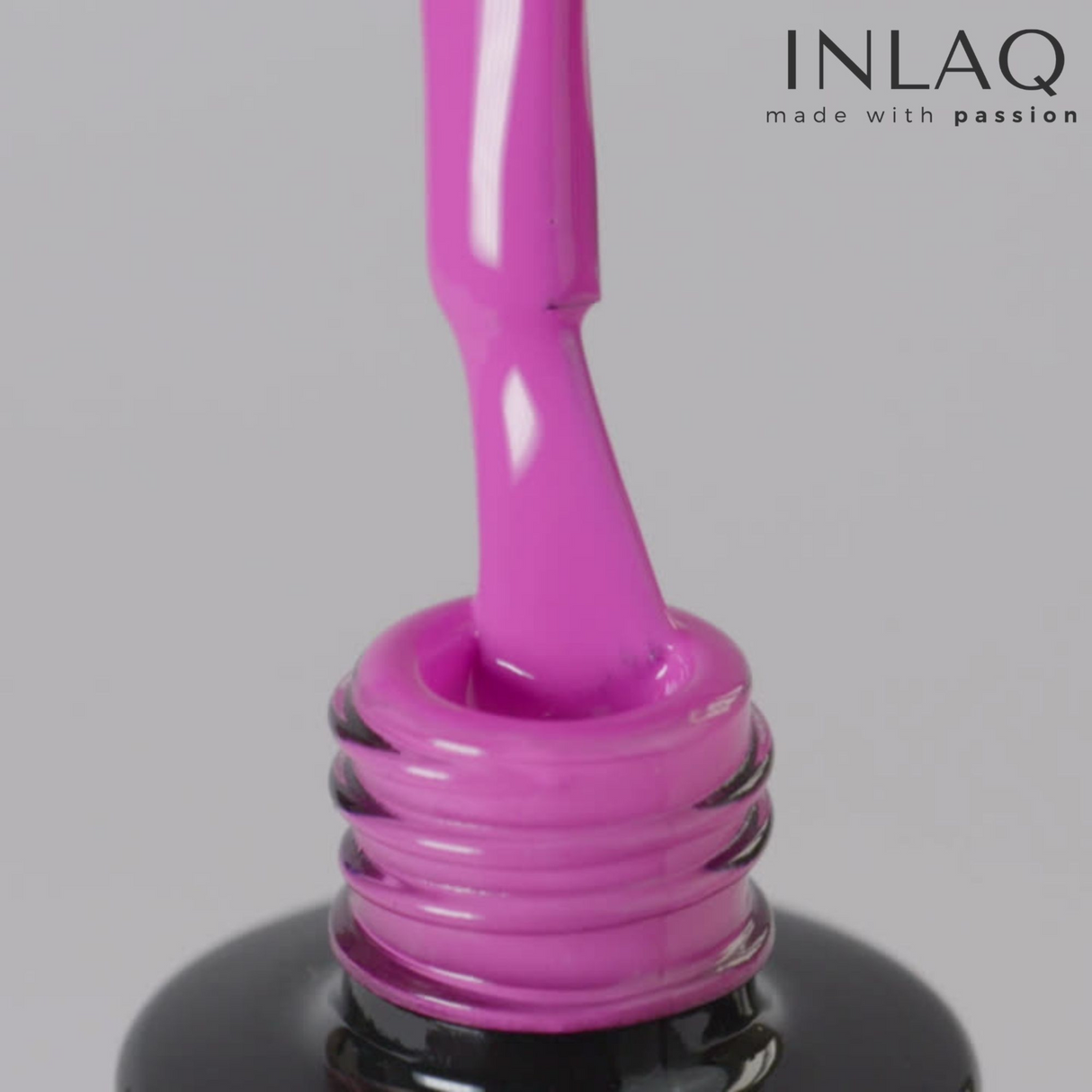 INLAQ Lakier Hybrydowy  Hot Pink 6ml