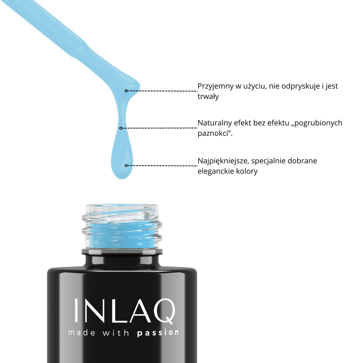 INLAQ Cornflower Hybrid Nagellack 6 ml