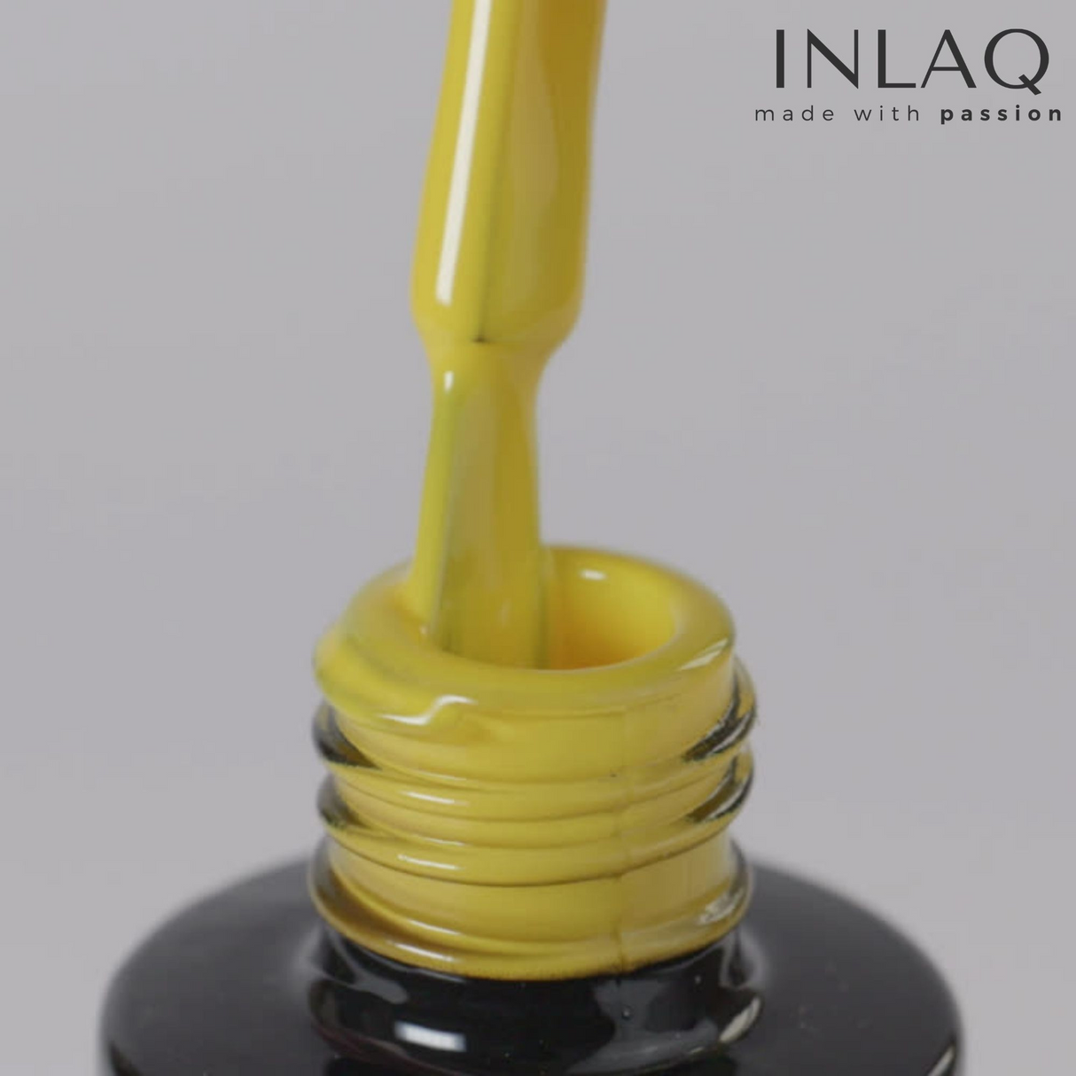 INLAQ Lakier Hybrydowy  Lightning Yellow 6ml