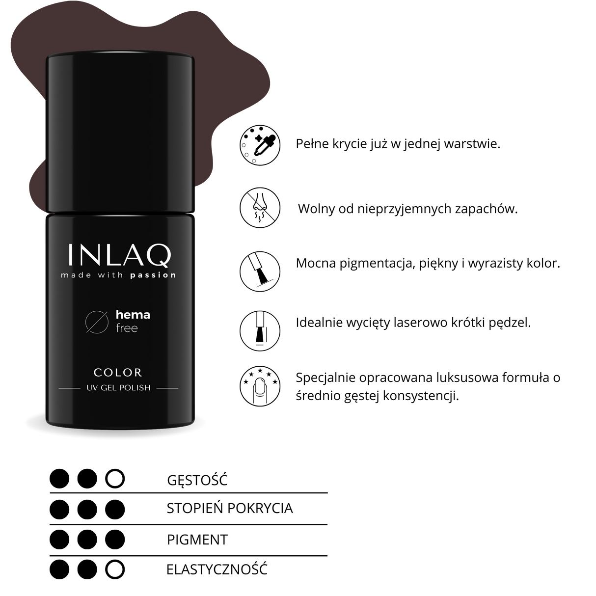 INLAQ Lakier Hybrydowy Gondola 6ml