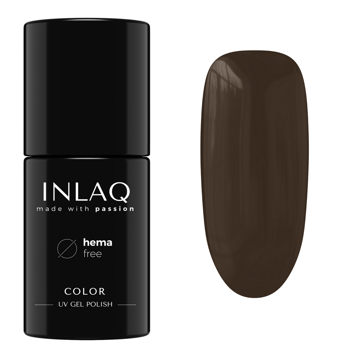 INLAQ Coco Brown Hybrid Nagellack 6 ml