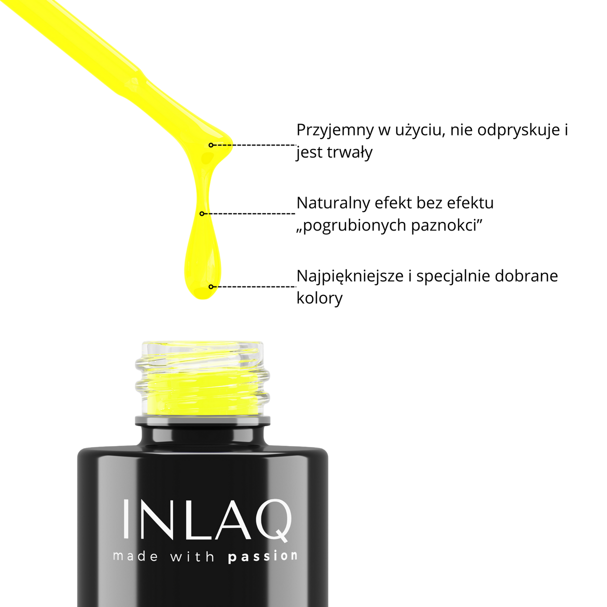 INLAQ Sunshine Glow Hybrid Nagellack 6 ml