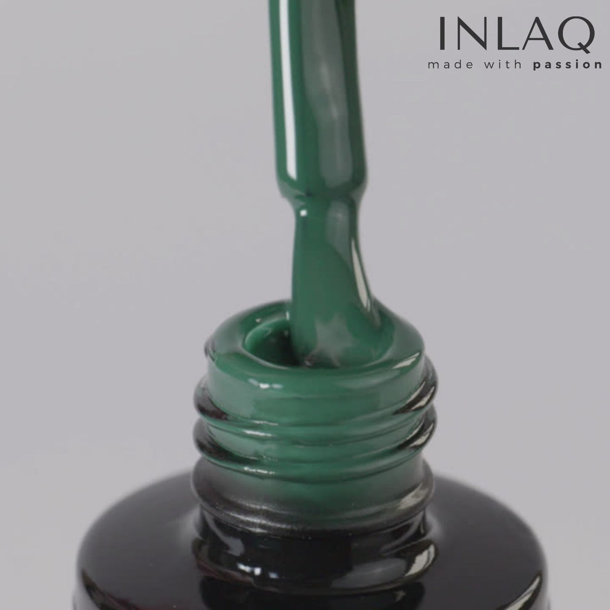 INLAQ Dark Green Hybrid Varnish 6ml