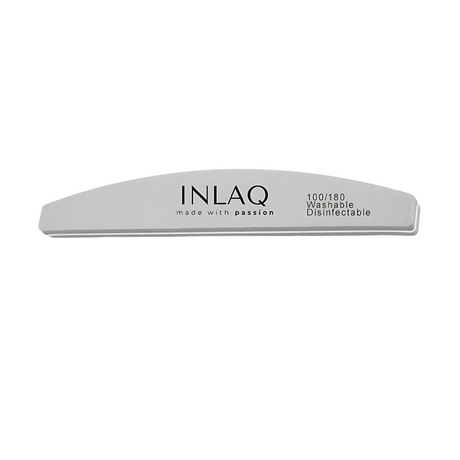 INLAQ Nagelfeile auf Schaumstoff 100/180 Rosa/Lila/Grau