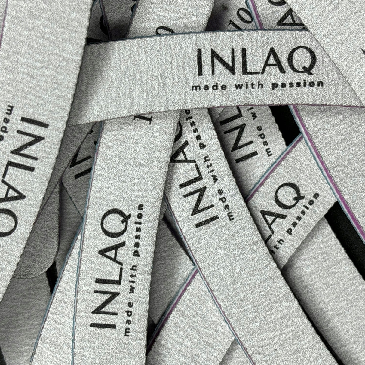 INLAQ Nagelfeile Banane 100/180, Packung à 25 Stk