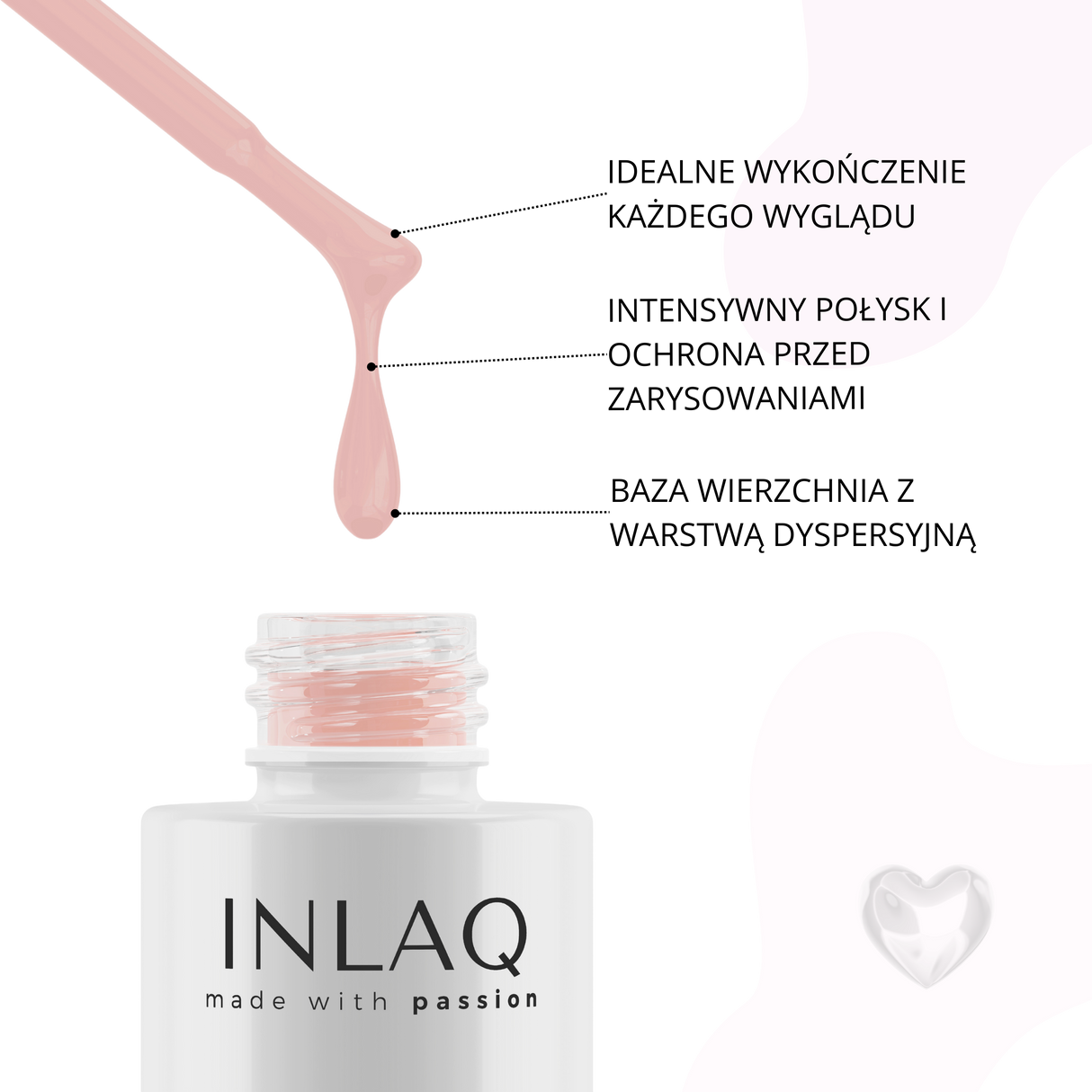 INLAQ Top Milky Nude 6ml